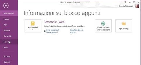 esportazione-note esportazione-note
