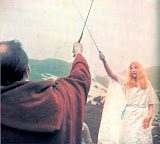Alex And Maxine Sanders With Swords