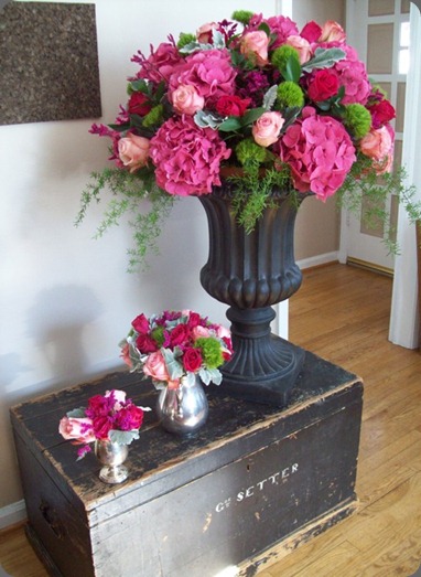sweet pea floral design