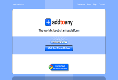 AddToAny Share Button Email Button Subscribe Button