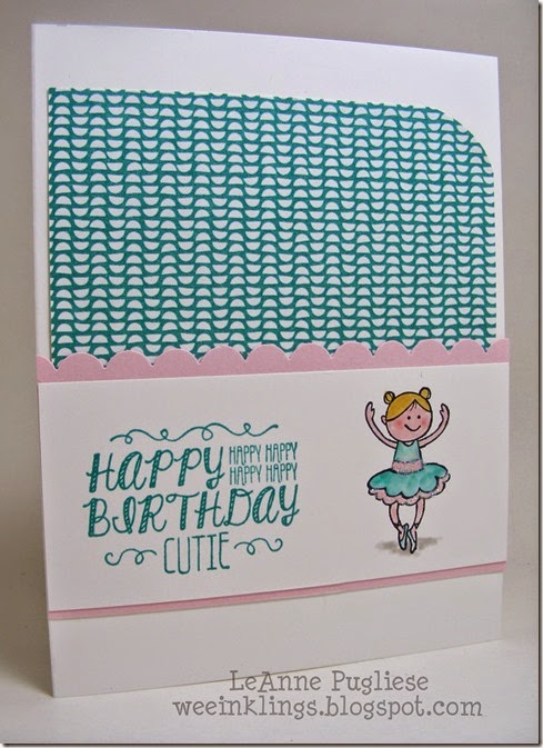 LeAnne Pugliese WeeInklings Sweet Stuff Birthday Stampin Up