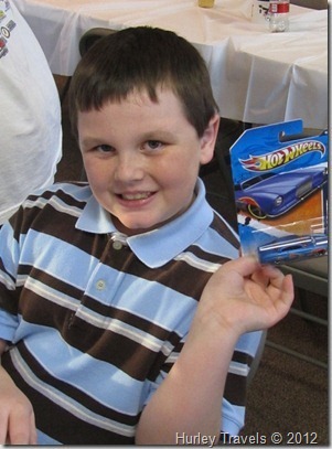 Chase with a Hot Wheels gift, during our family get-together on Nov 18, 2012. Chase Perkins , Nov 2012
