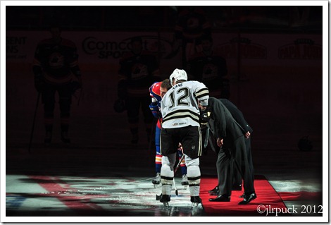 Ceremonial puck drop