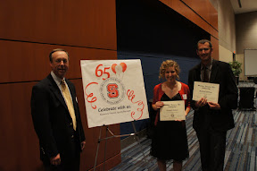 Winslow, Frauson, Rea Endowed Scholarship Recipient: Liz Robson & Matt Whitlow pictured with Phil Rea