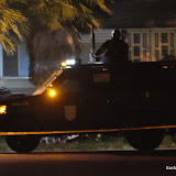 A shooting has taken place on Samos Drive in South Sacramento. SacPD pursued the suspect in a Durango, north on Franklin. The suspect pulled into a strip mall, foot bailed and fled over the wall. Officers have the area locked down and SWAT is in route. News_111207_Shooting_SouthSac