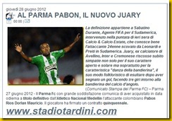 al parma pabon il nuovo juary 