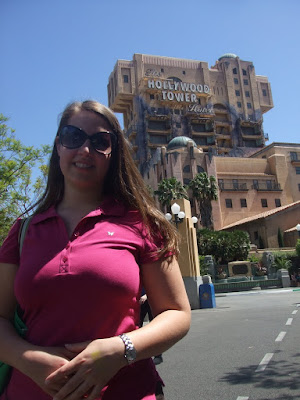About to Get on the Tower of Terror