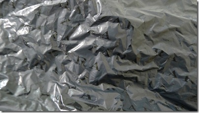 Zara black plastic bag