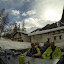 Coffee below Bellecotte