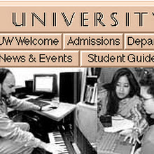 The UW Home Page officially goes online