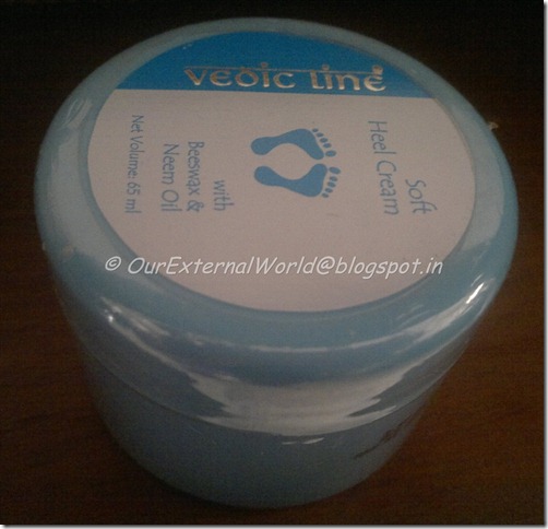 Vedic Line Soft Heel Cream