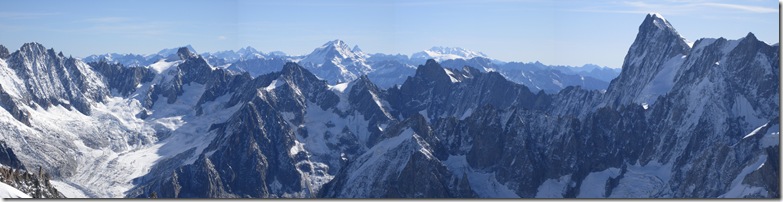 Panorama - Aiguille du Midi 2