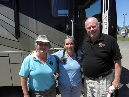 Sharon, Becky & George