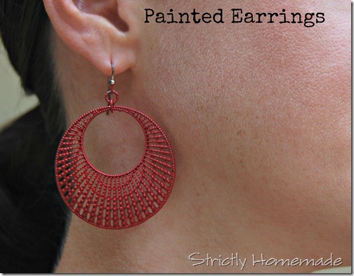Painted Earrings