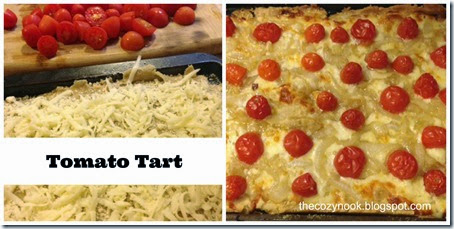 Tomato Tart - The Cozy Nook