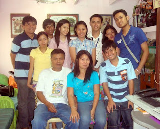 February 28: Rose Dianne Ancuelo's House without Rose Dianne. Only his father and mother joined in photo. (Mandaluyong City)