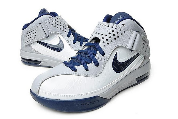 Detailed Look at Nike Soldier 5 in White/Navy/Grey | NIKE LEBRON - LeBron  James Shoes