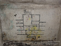 Oryginalnie zachowany schemat bazy rakietowej Oryginalnie zachowany schemat bazy rakietowej
