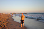 On Santa Monica Beach
