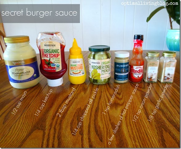 burger sauce