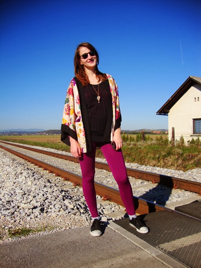 purple leggings purple leggings