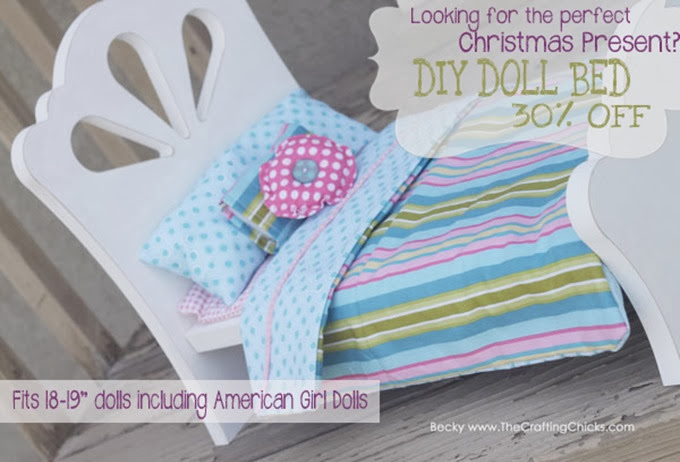 American Girl DIY Doll Bed