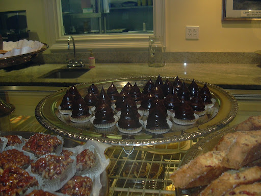 Sarah Bernhardt cookies -- how good does the chocolate ganache look?