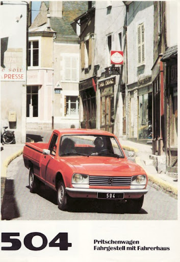 Peugeot 504 Pick-up (D/1980) Peugeot 504 Pick-up (D/1980)