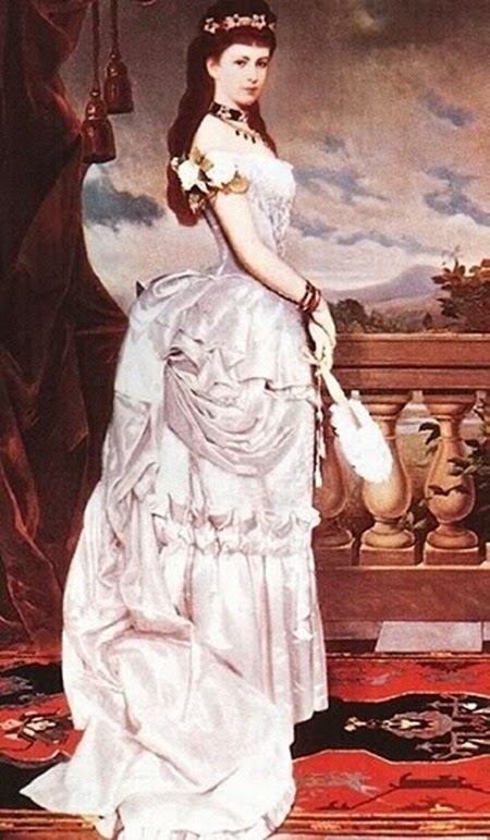 Con su vestido de polison Con su vestido de polison