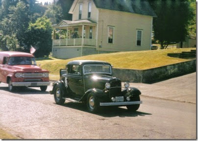 05 1932 Ford 3-Window Coupe in the Rainier Days in the Park Parade on July 13, 1996
