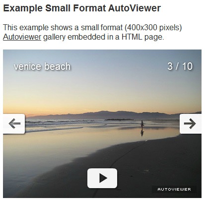 Autoviewer formato pequeño Autoviewer formato pequeño