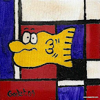 “monfishian”Acrylic on canvas10 x 10cm30 euros. poissondrian_10_10.jpg