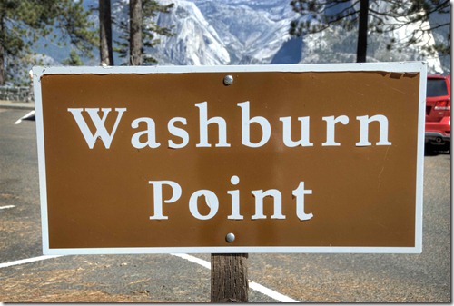 Washburn Point Sign