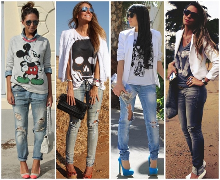 A Calça Jeans rasgada e destruída nos looks femininos – Veja como usar! looks_jeans_rasgado_destroyed_01