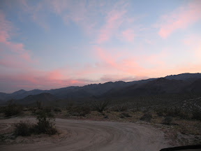 Twilight looking east from Egg Mountain