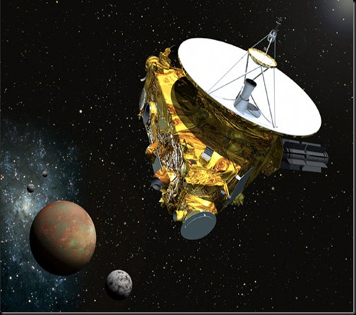 NH spacecraft at Pluto