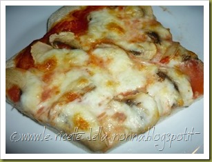 Pizza semintegrale di farro ai funghi (7)