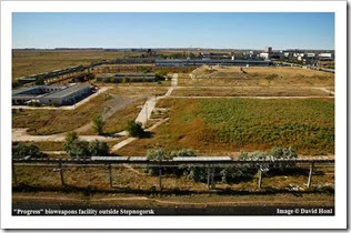 Progress bioweapons facility outside Stepnogorsk, Kazakhstan