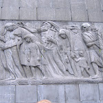 The other side of the monument