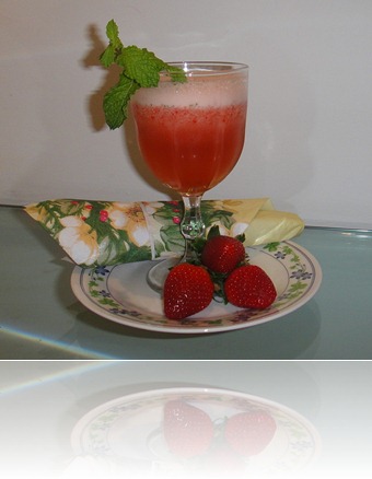 Morango com abacaxi Morango com abacaxi