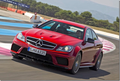 Eis o Mercedes C63 AMG Coupe Black Series