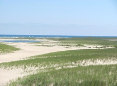 7.30.12 Chatham light looking at the dunes1