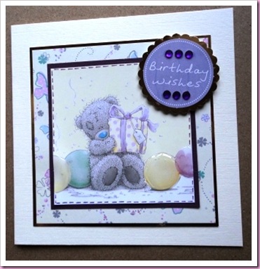 Tatty Teddy Card 1