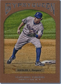 2011 Gypsy Queen Hobby Kinsler Framed