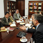 Reunion de Ministro de Cultura y Embajador de España