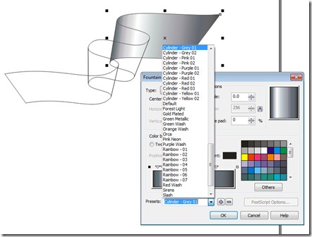 desing a ribbon coreldraw tutorial  (13)