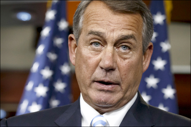 John Boehner, Speaker of the United States House of Representatives. Photo: J. Scott Applewhite / AP