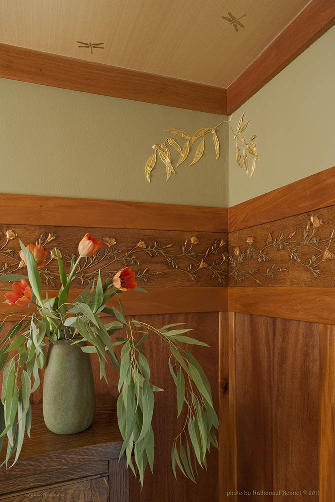 The Ornamentalist Arts and Crafts Dining Room Frieze