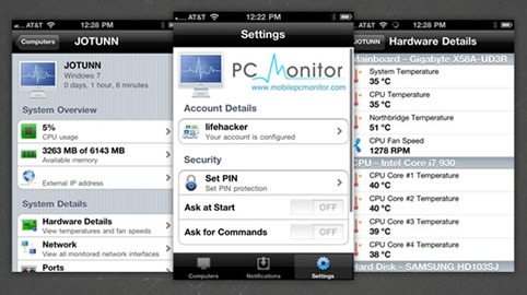 PC Monitor Screenshots