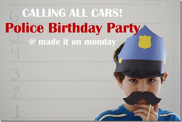 Police Birthday Party